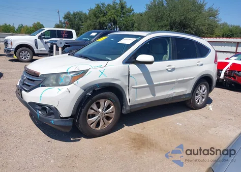 2013 Honda Cr-V Ex-L z USA, uszkodzony, nr VIN 5J6RM3H76DL005152